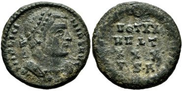 LICINIO I Follis, 318/319 Thessalinica