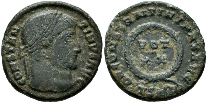 CONSTANTINO MAGNO Follis 320  Thessalonica