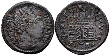 CONSTANTINO MAGNO Follis 327 Arelati