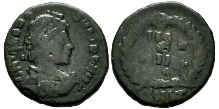 TEODOSIO I  fraccion de centenonial, Cyzicus
