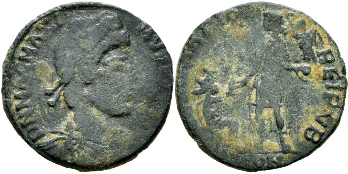 MAGNO MAXIMO, Maiorina,  Constantinopla