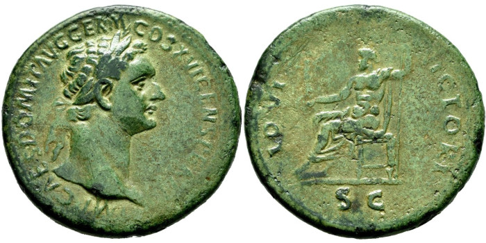 DOMICIANO 92-94 d.C. Sestercio - MBC