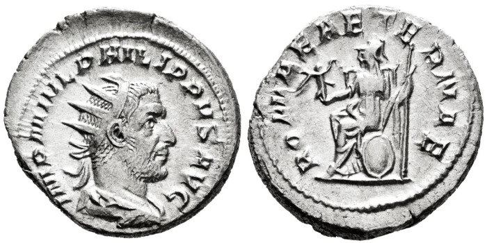 FILIPO I DENARIO ANTONINIANO 244/249