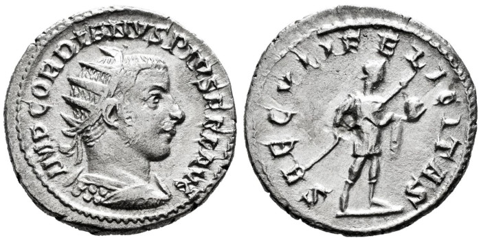 GORDIANO III DENARIO ANTONINIANO 238/ 244