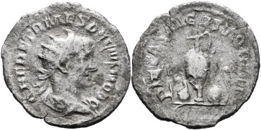 HERENNIO ETRUSCO DENARIO ANTONINIANO 250 d.C