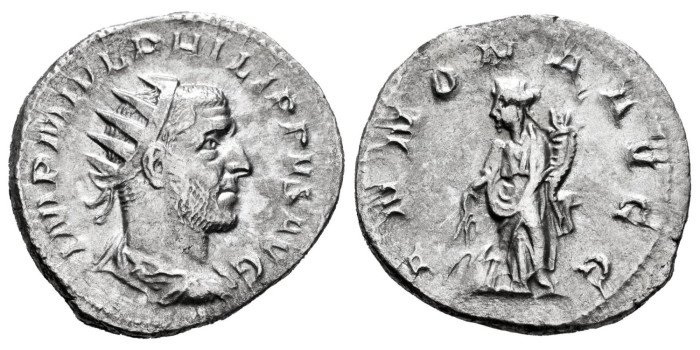 FILIPO I DENARIO ANTONINIANO 244/249