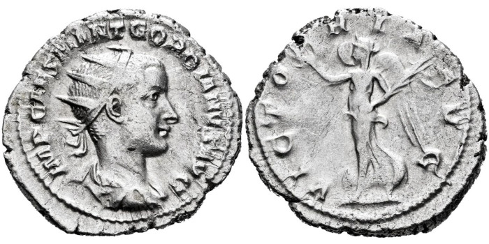 GORDIANO III DENARIO ANTONINIANO 238/ 244