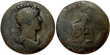 ADRIANO 126d.C. SESTRCIO - BC+