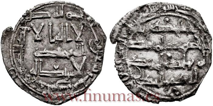 AL-HAKAM I DIRHAM  196H AL-ANDALUS