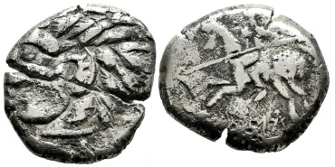 GR022.- Tetradracma Acuñaciones Celtas  S.II a.C