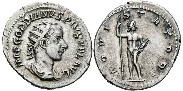 GORDIANO III PIO 241-43 d.C. Antoniniano - EBC