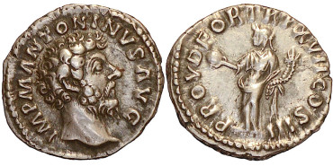 MARCO AURELIO 161 d.C Denario EBC-