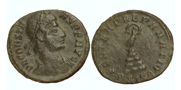 CONSTANTE I - 1/2 Centenional 338/350 d.C. Sicilia