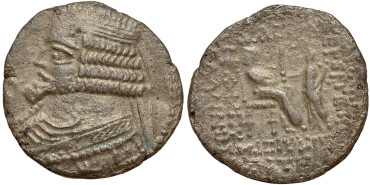 TETRADRACMA PARTIA PHRAATES IV 29/27a.C