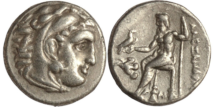copy of GR011.- DRACMA GRIEGO YLLIRIA  70-60 a.C