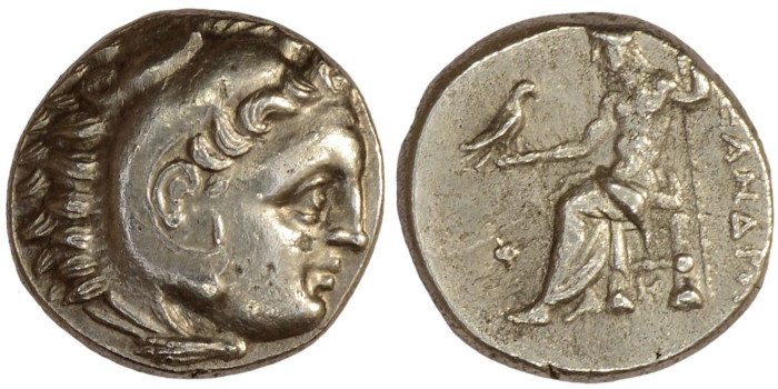 copy of GR011.- DRACMA GRIEGO YLLIRIA  70-60 a.C