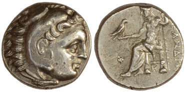 GR004.- DRACMA GRIEGO ALEJANDRO MAGNO  336 a 323 a.C