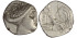 GR006.- TETROBOLO GRIEGO HISTIAIA  196-146 a.C