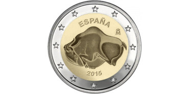 2 EUROS CONMEMORATIVOS ESPAÑA 2015 "ALTAMIRA"