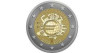 2 EURO COMMEMORATIVE COINS ESTONIA 2012 "X. ANNIV."