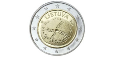 2 EUROS CONMEMORATIVOS LITUANIA 2016 "CULTURA BALTICA"
