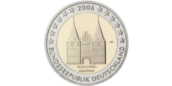 2 EUROS CONMEMORATIVOS ALEMANIA 2006