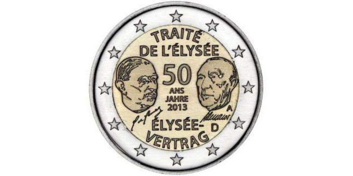 2 EUROS CONMEMORATIVOS ALEMANIA 2013 ELISEO"