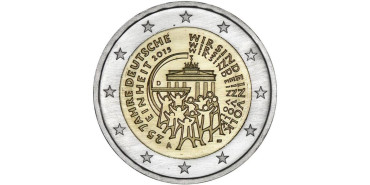 2 EUROS CONMEMORATIVOS ALEMANIA 2015 "REUNIFICACION"