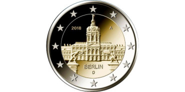 2 EUROS CONMEMORATIVOS ALEMANIA 2018 "PALACIO"