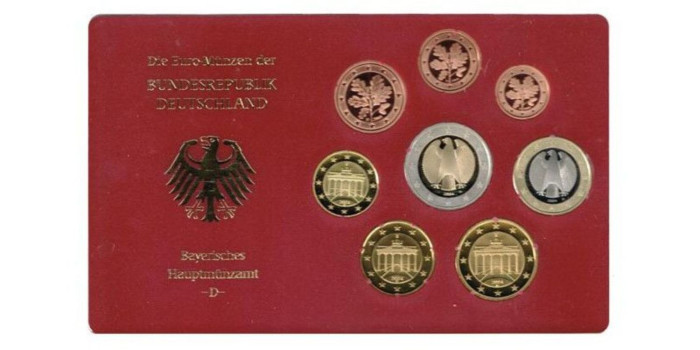 SET OFICIAL ALEMANIA 2004 PROOF.