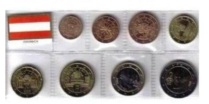 SERIE AUSTRIA 2008 8 VALORES