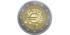 2 EUROS CONMEMORATIVOS BELGICA 2012 X.ANIV