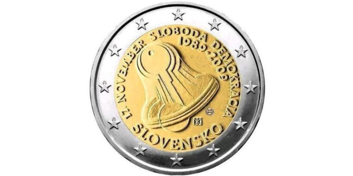 2 EUROS CONMEMORATIVOS ESLOVAQUIA 2009