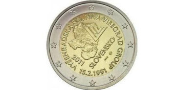 2 EUROS CONMEMORATIVOS ESLOVAQUIA 2011