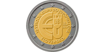 2 EUROS CONMEMORATIVOS ESLOVAQUIA 2014