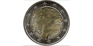 2 EUROS CONMEMORATIVOS ESLOVENIA 2008