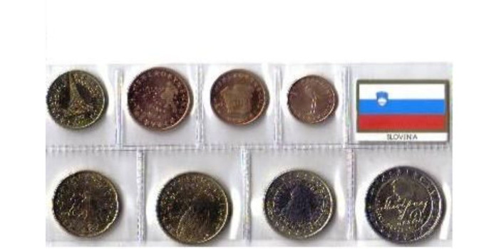 SERIE ESLOVENIA 2007 8 VALORES