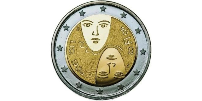 2 EUROS CONMEMORATIVOS FINLANDIA 2006