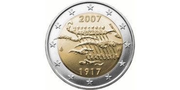 2 EUROS CONMEMORATIVOS FINLANDIA 2007