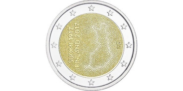 2 EUROS CONMEMORATIVOS FINLANDIA 2017 "Independencia"