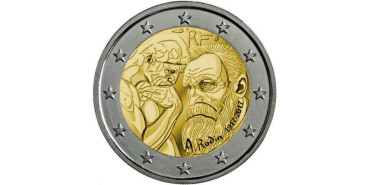 2 EUROS CONMEMORATIVOS FRANCIA 2017 "RODIN"