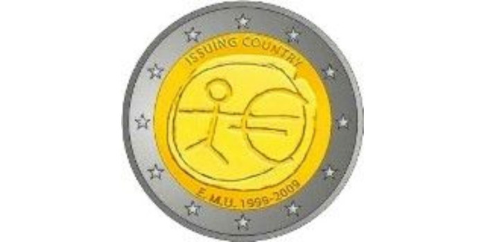 2 EUROS CONMEMORATIVOS GRECIA 2009 EMU