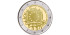 2 EUROS CONMEMORATIVOS GRECIA 2015 "BANDERA"
