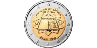 2 EUROS CONMEMORATIVOS IRLANDA 2007 T.R