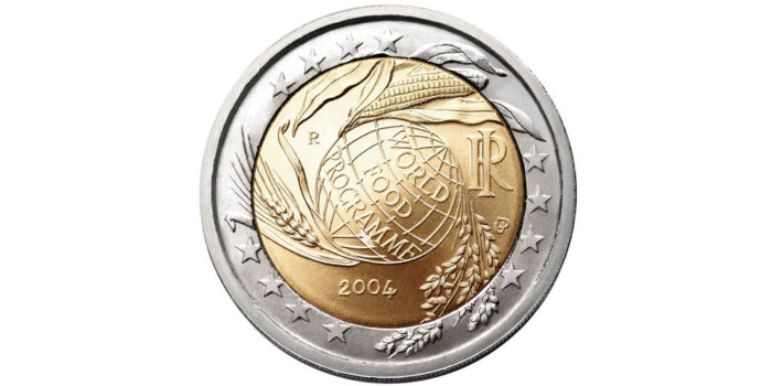 2 EUROS CONMEMORATIVOS ITALIA 2004