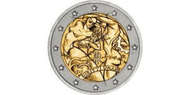 2 EUROS CONMEMORATIVOS ITALIA 2008