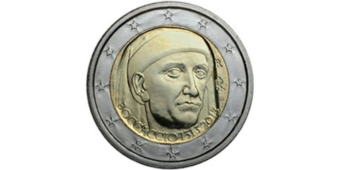2 EUROS CONMEMORATIVOS ITALIA 2013 "BOCCACCIO"