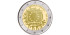 2 EUROS CONMEMORATIVOS ITALIA 2015 "BANDERA"