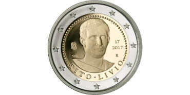 2 EUROS CONMEMORATIVOS ITALIA 2017 "TITO LIVIO"