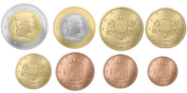 SERIE LETONIA 2014 8 VALORES